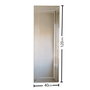Hanah Home Espejo Moderno Plata A301D